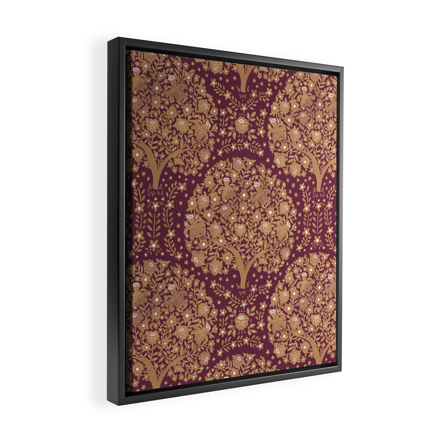 Flowering Forest Framed Canvas Print Gallery Image 2