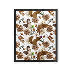 Flowering squirrel meadow Framed Canvas Print Gallery Image 8