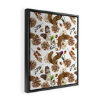 Flowering squirrel meadow Framed Canvas Print Gallery Image 2