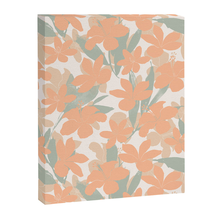 Flowery tropical sweet PC Canvas Print Gallery Image 1