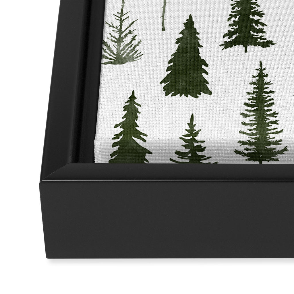 Forest 07 Framed Canvas Print Gallery Image 3