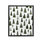 Forest 07 Framed Canvas Print Gallery Image 8