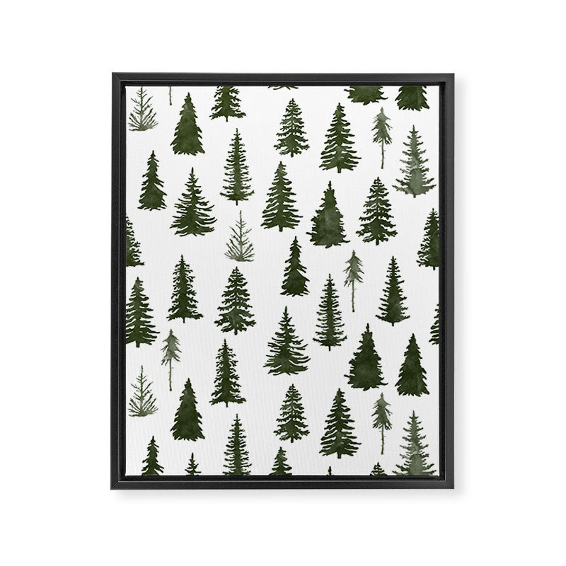Forest 07 Framed Canvas Print Gallery Image 8