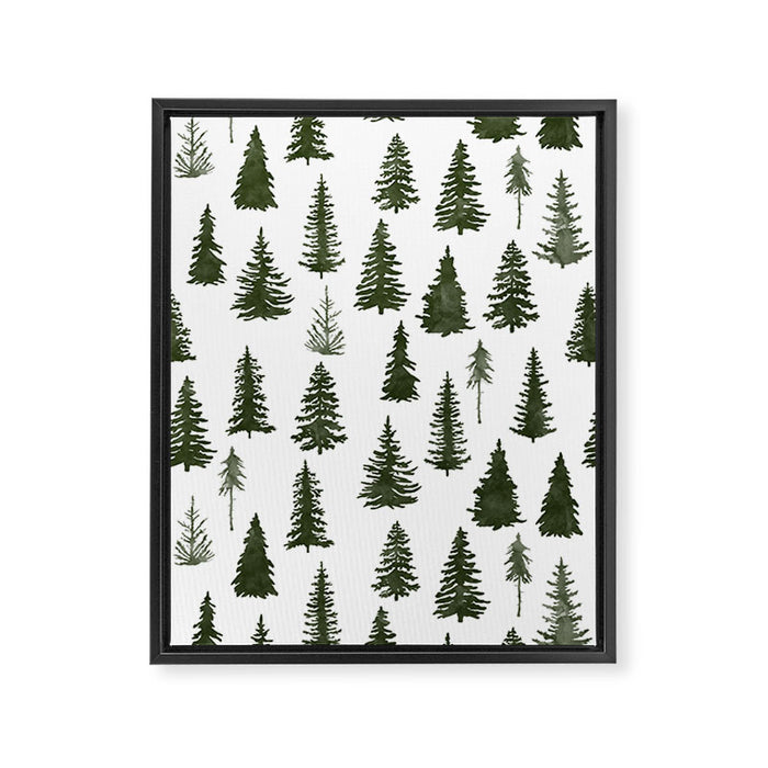 Forest 07 Framed Canvas Print Gallery Image 1