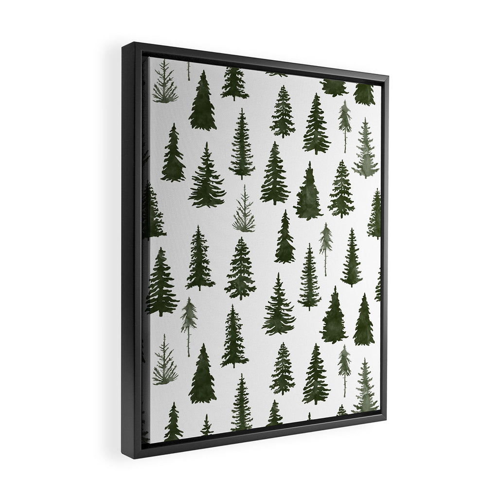Forest 07 Framed Canvas Print Gallery Image 2