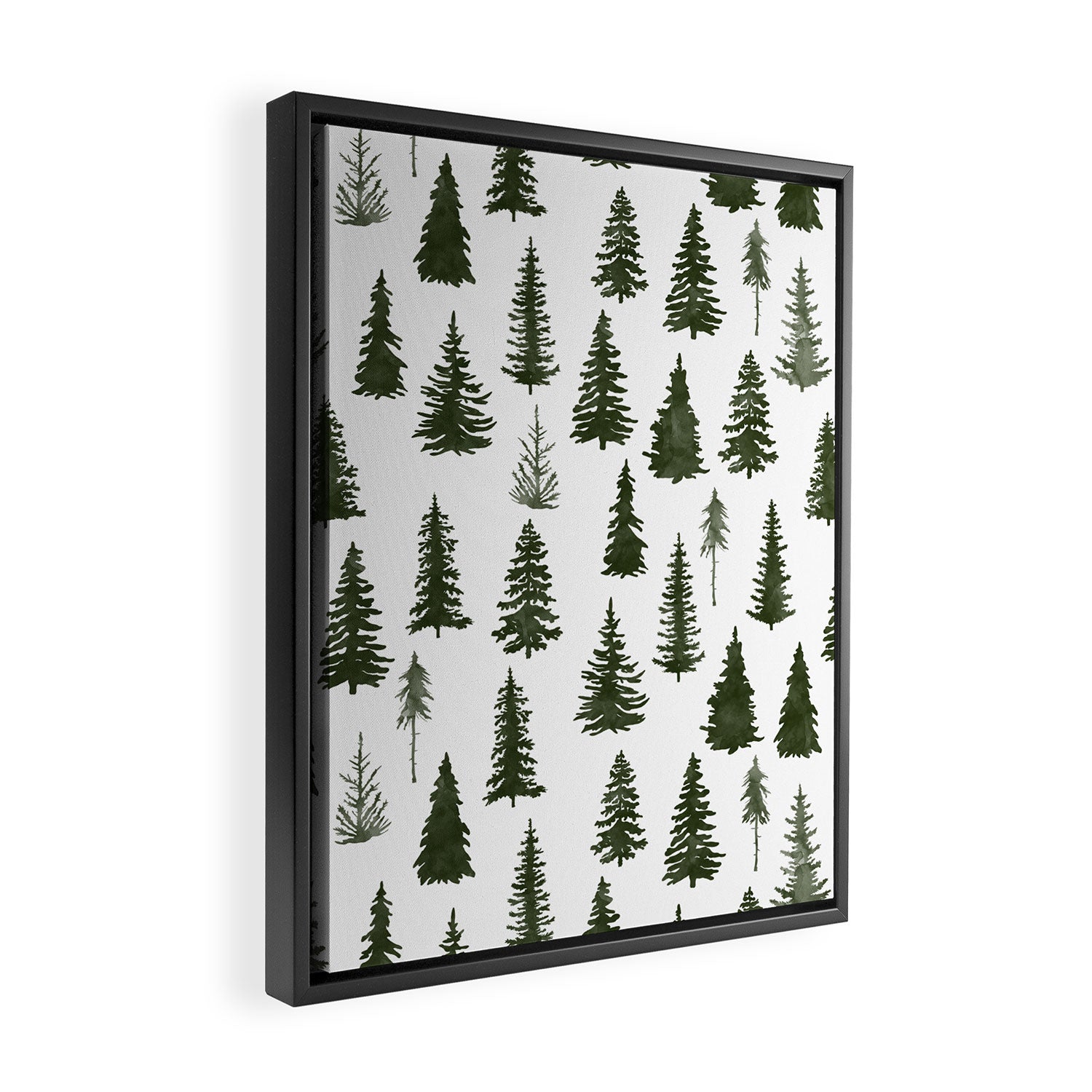 Forest 07 Framed Canvas Print Gallery Image 2