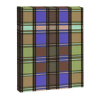 Fusion Colorful Toned Grids Canvas Print Gallery Image 8