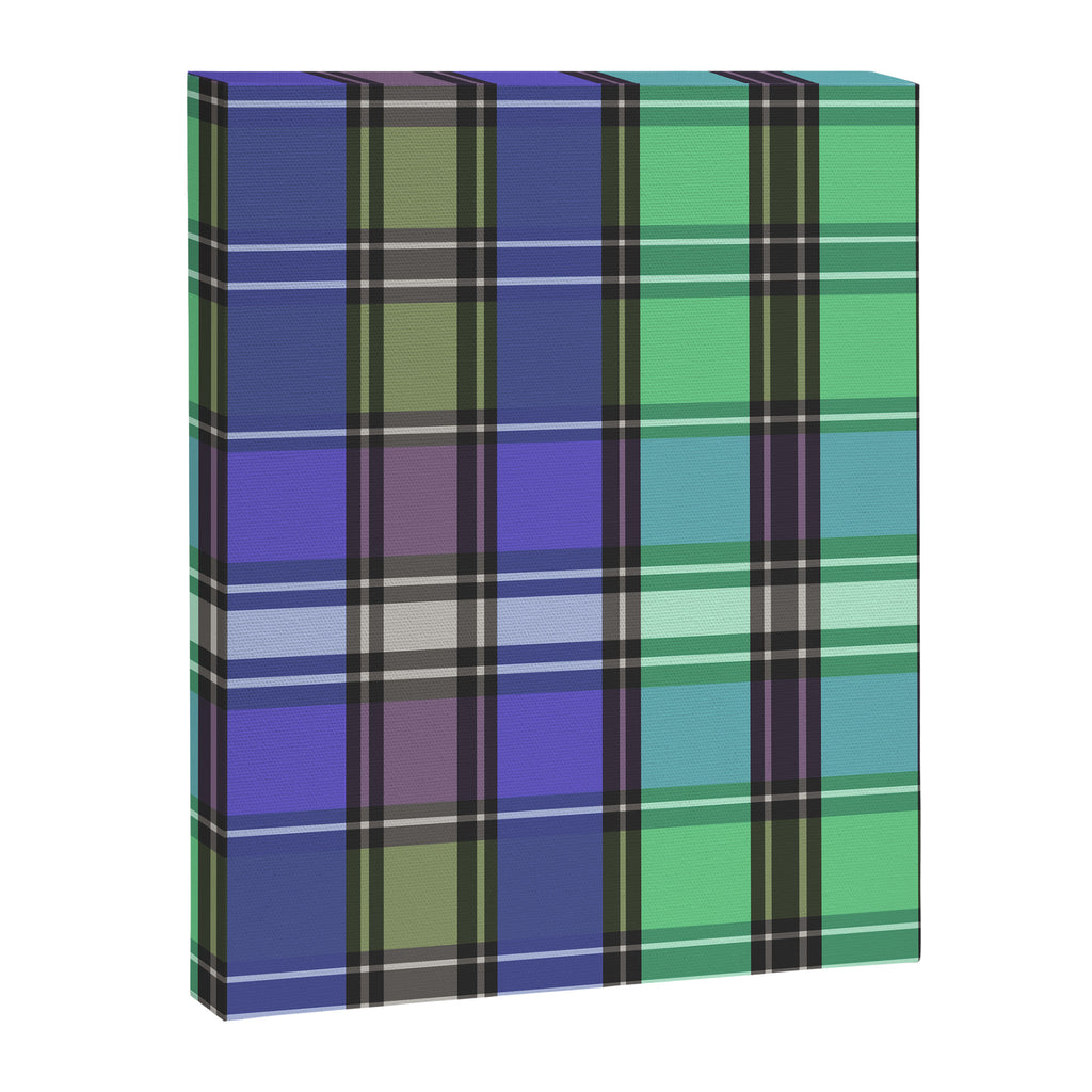 Fusion Colorful Toned Grids B Canvas Print Gallery Image 8