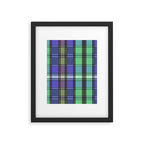 Fusion Colorful Toned Grids B Framed Art Print Gallery Image 6