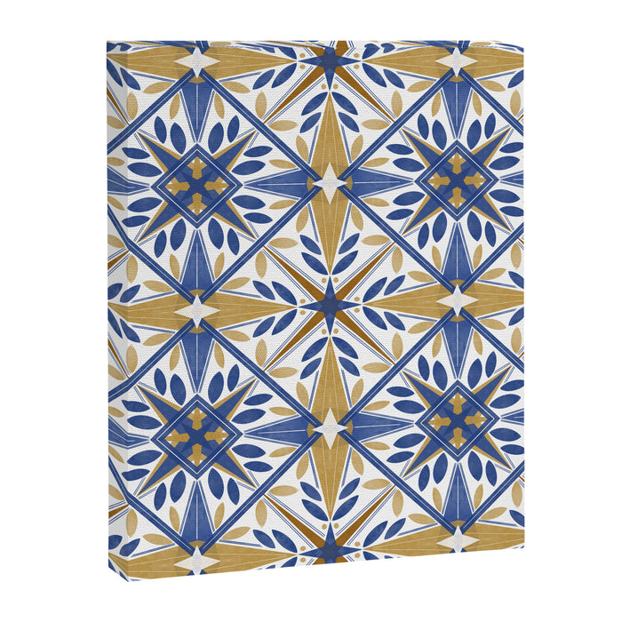 Geometric modern tile B Canvas Print Gallery Image 1