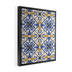 Geometric modern tile B Framed Canvas Print Gallery Image 2