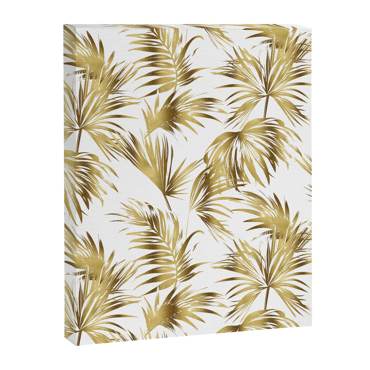 Golden palms Canvas Print Gallery Image 8