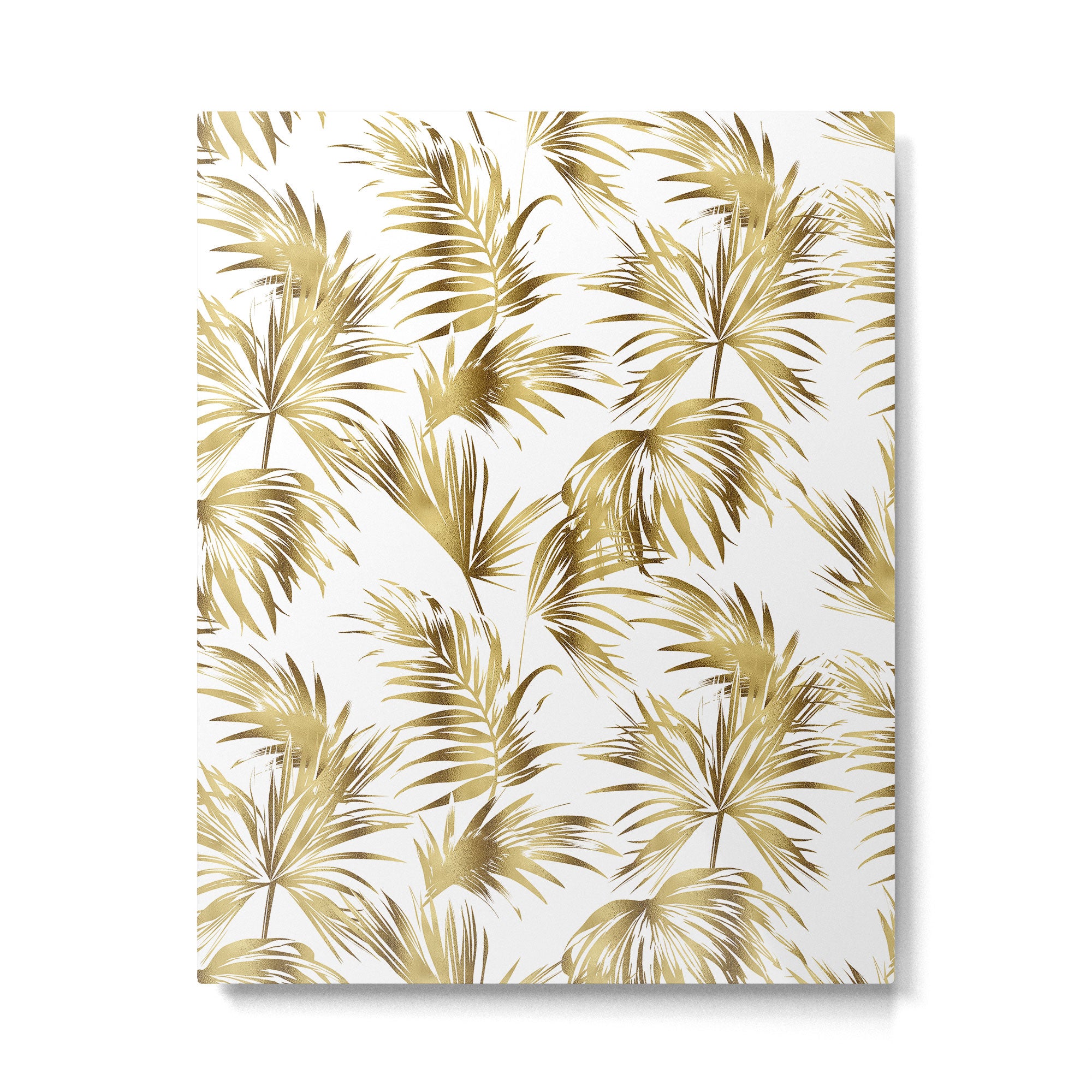 Golden palms Metal Print Gallery Image 6