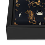 Golden Tigers Framed Canvas Print Gallery Image 3