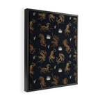 Golden Tigers Framed Canvas Print Gallery Image 2