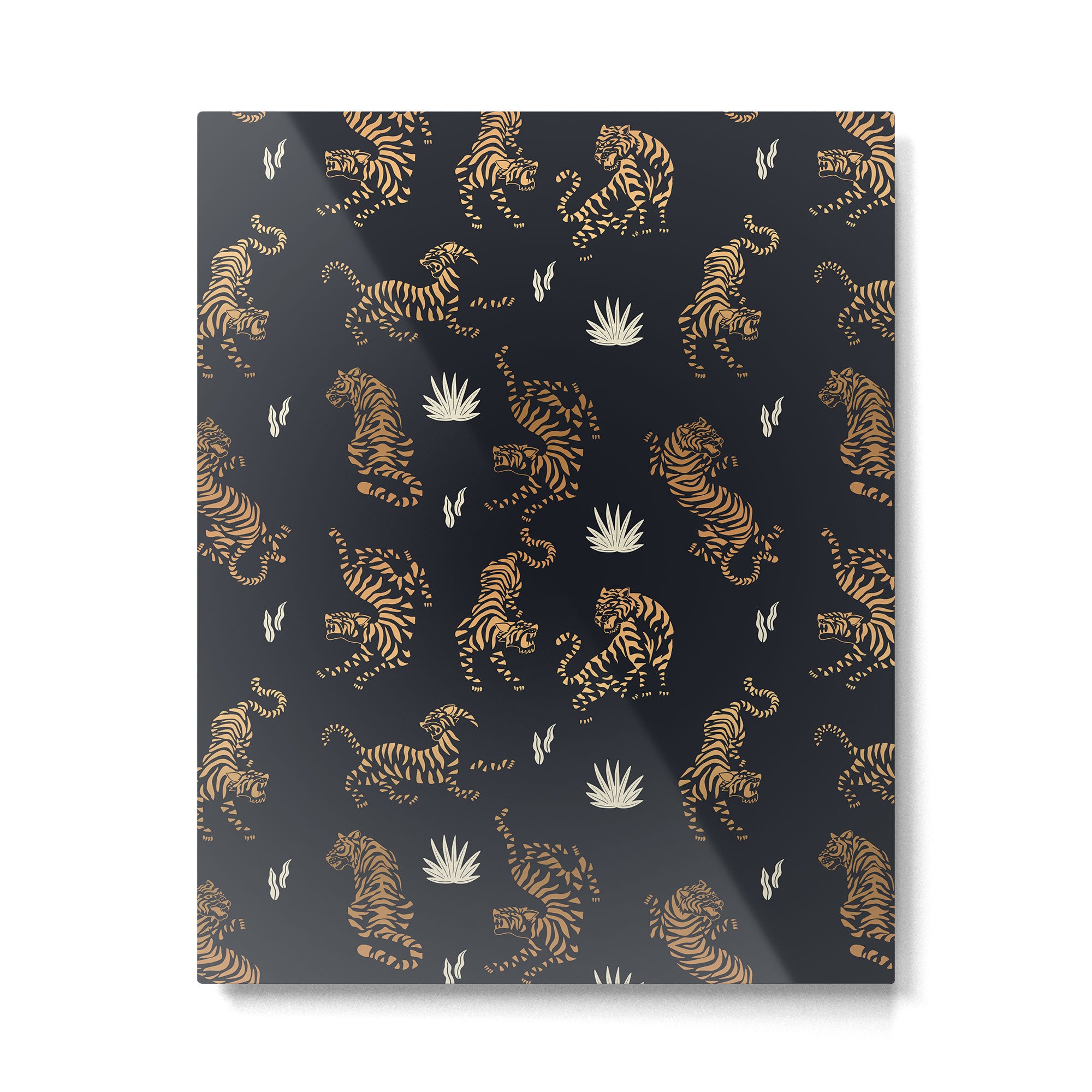 Golden Tigers Metal Print Gallery Image 6
