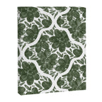 Green Petals Oasis Motif Canvas Print Gallery Image 8