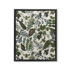 Greenish forest Framed Canvas Print Gallery Image 8
