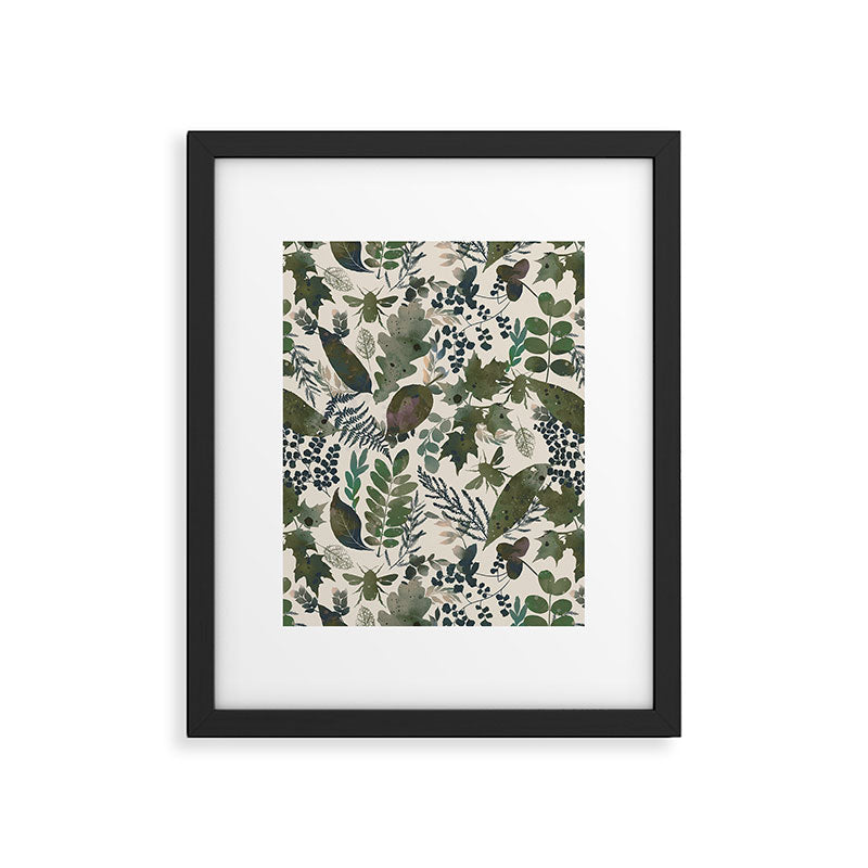 Greenish forest Framed Art Print Gallery Image 6