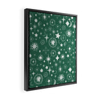 Greenish stellar S Framed Canvas Print Gallery Image 2