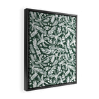 Greenish Tropical Palm Breeze Framed Canvas Print Gallery Image 2