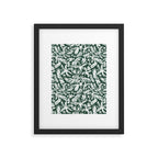 Greenish Tropical Palm Breeze Framed Art Print Gallery Image 6