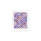 Grid of artistic strokes L Art Print Gallery Image 1