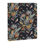 Hand Painted Floral Garden Night Canvas Print Gallery Image 8
