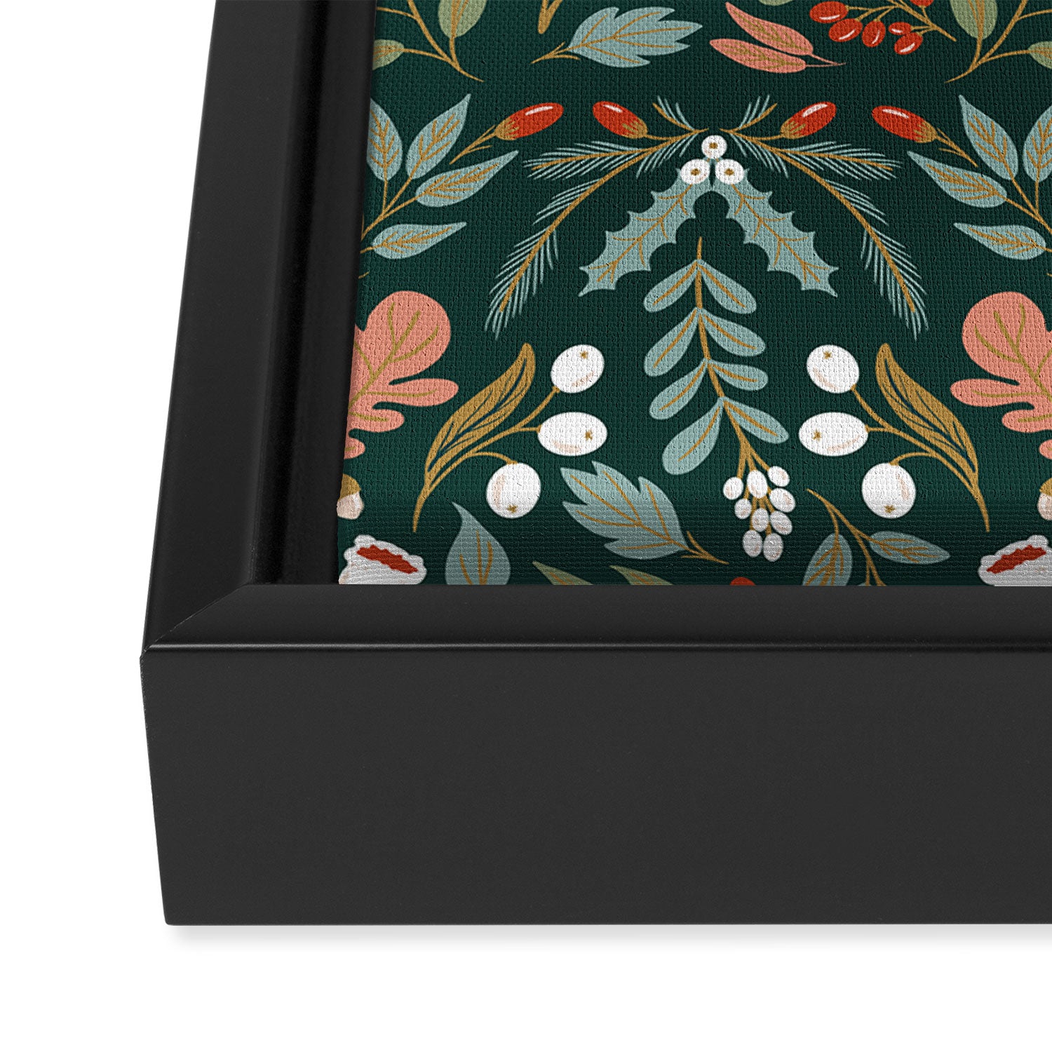 Happy Holidays Framed Canvas Print Gallery Image 3
