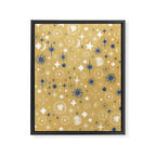 Illuminated star sky A Framed Canvas Print Gallery Image 8