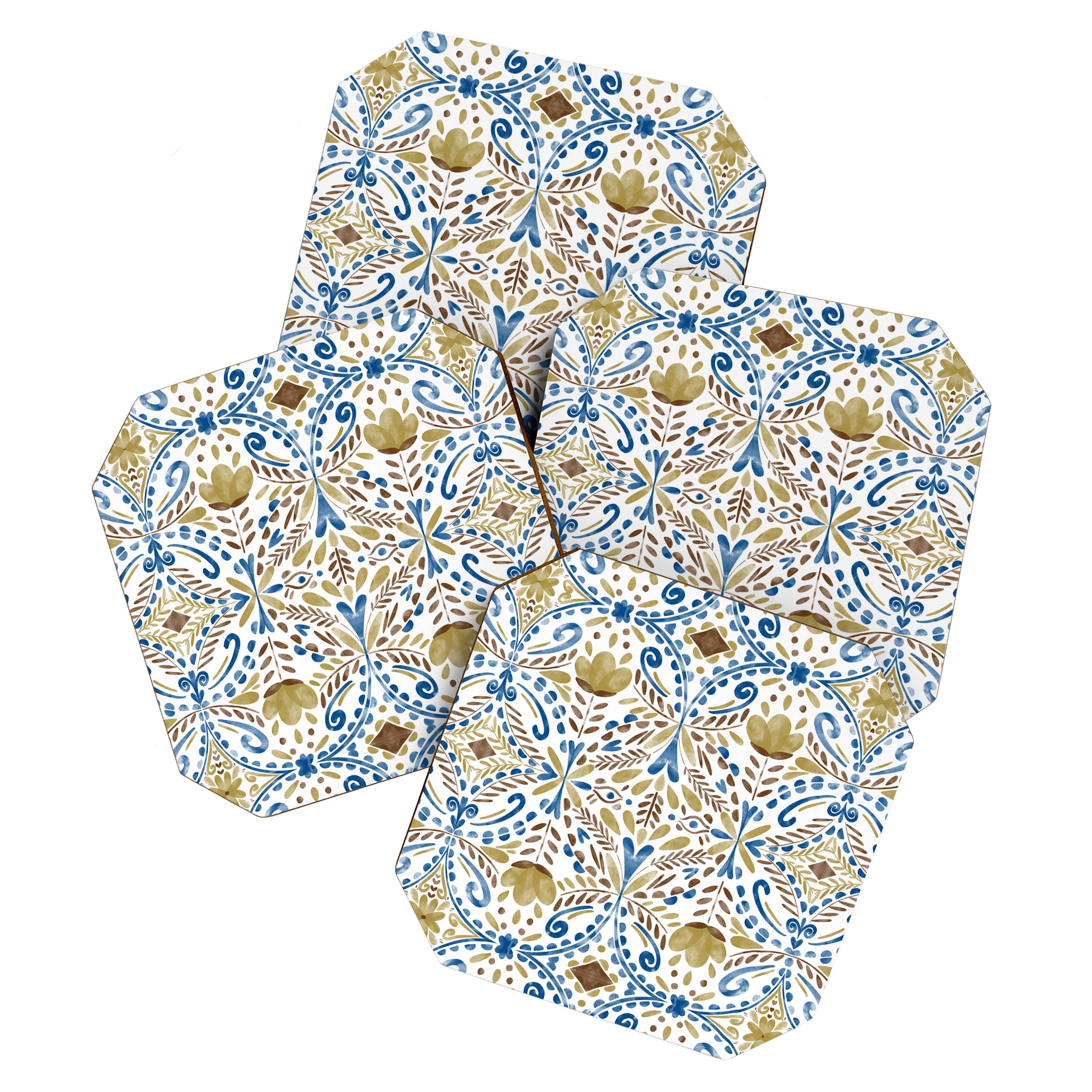Intricate bohemian charm Coaster Gallery Image 1