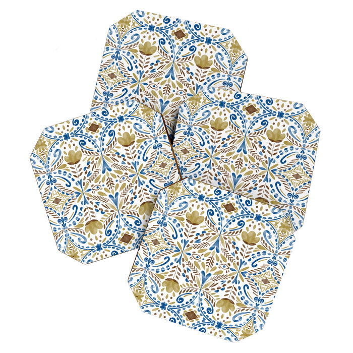 Intricate bohemian charm Coaster Gallery Image 1