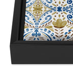 Intricate bohemian charm Framed Canvas Print Gallery Image 3