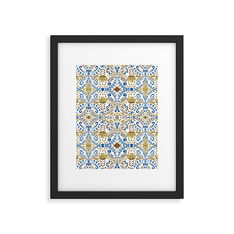 Intricate bohemian charm Framed Art Print Gallery Image 6