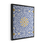 Intricate modern nature tile B Framed Canvas Print Gallery Image 2