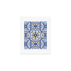 Intricate nature circular tiles B24 Art Print Gallery Image 1
