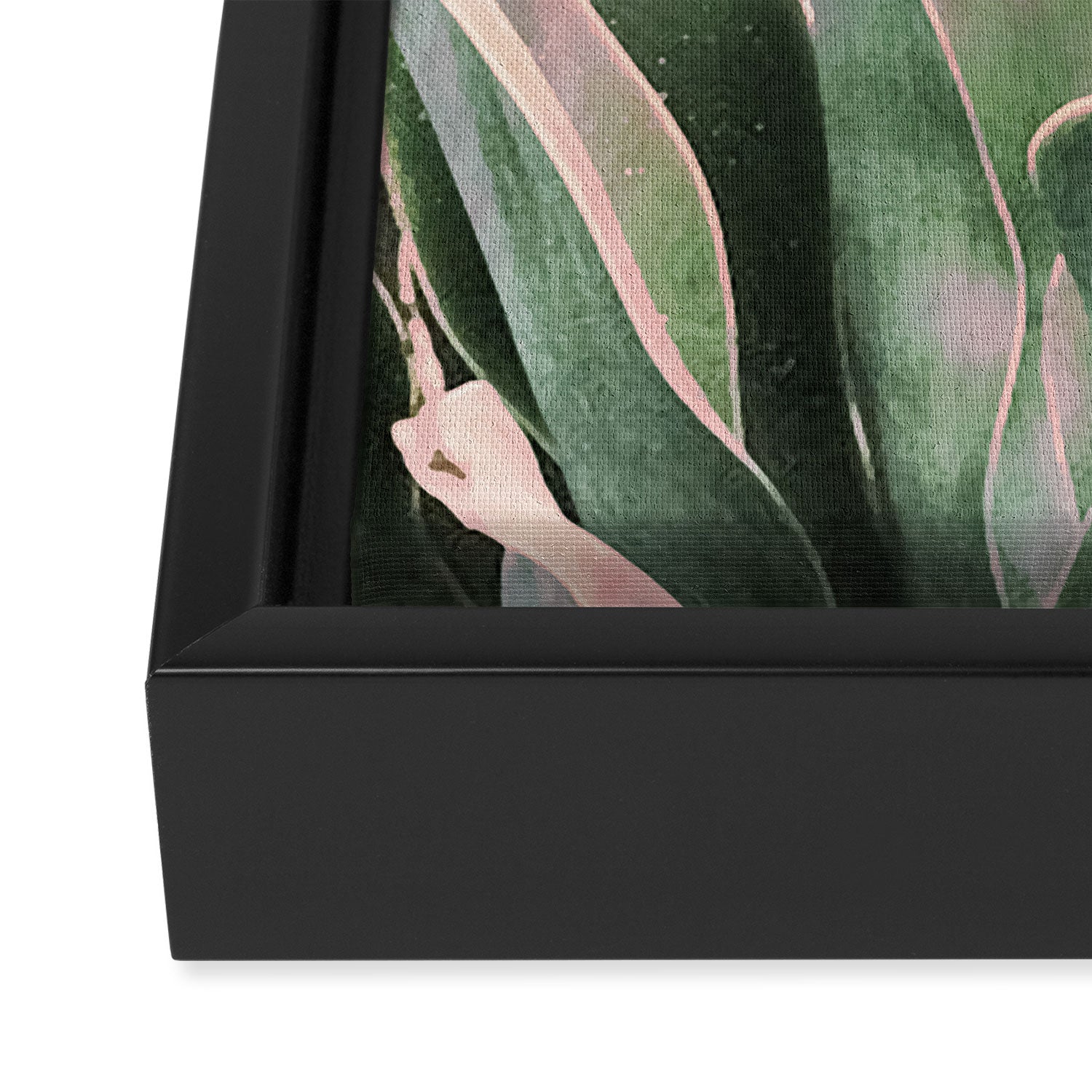 Landscape plant paint Framed Canvas Print Gallery Image 3