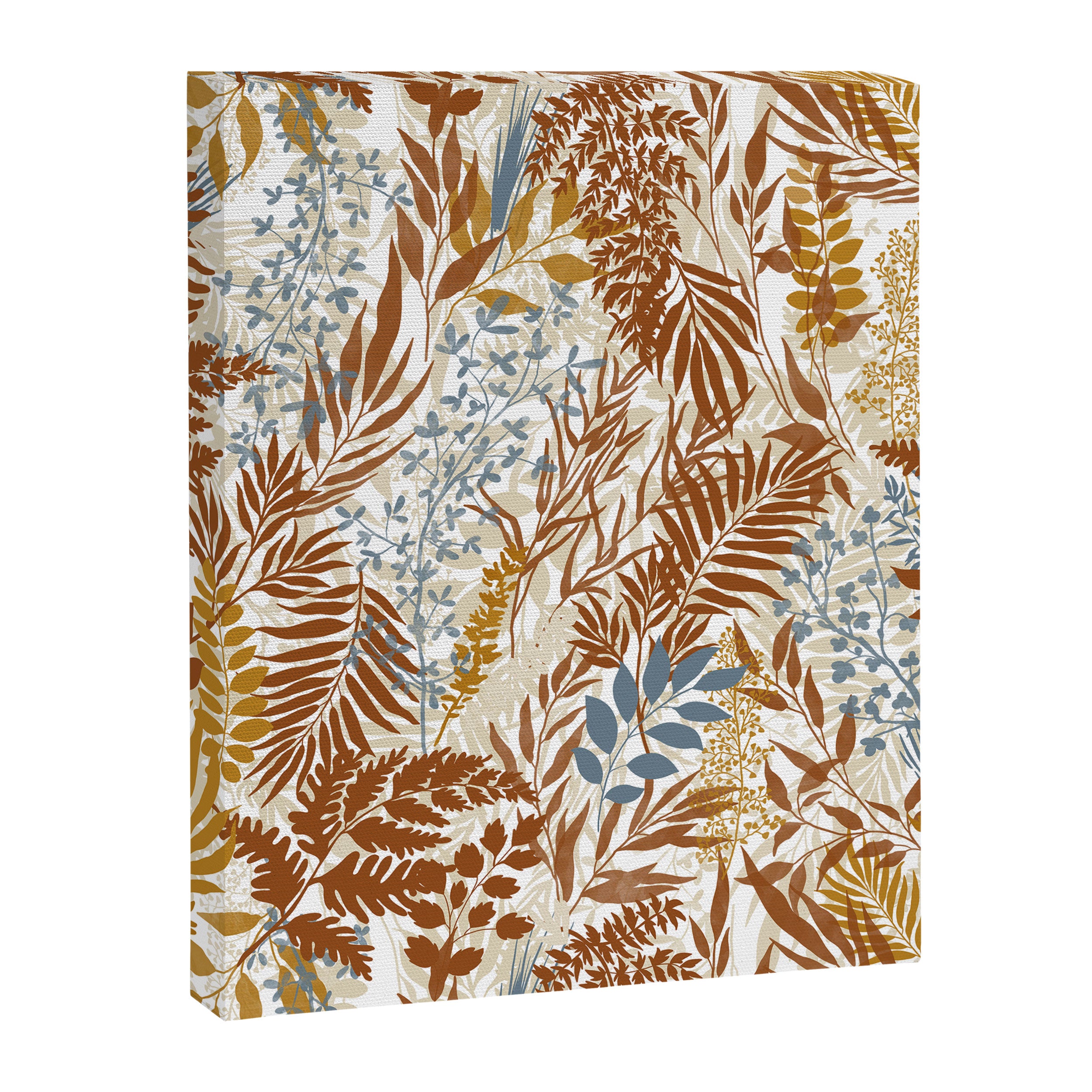 Leafy autumn forest B Canvas Print Gallery Image 8