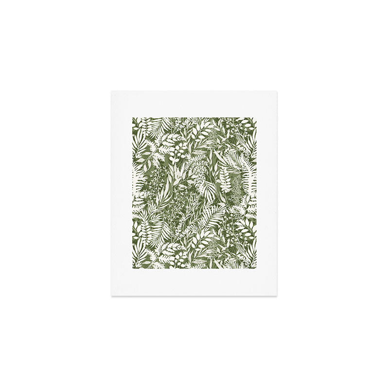 Leafy autumn forest GW Art Print Gallery Image 1