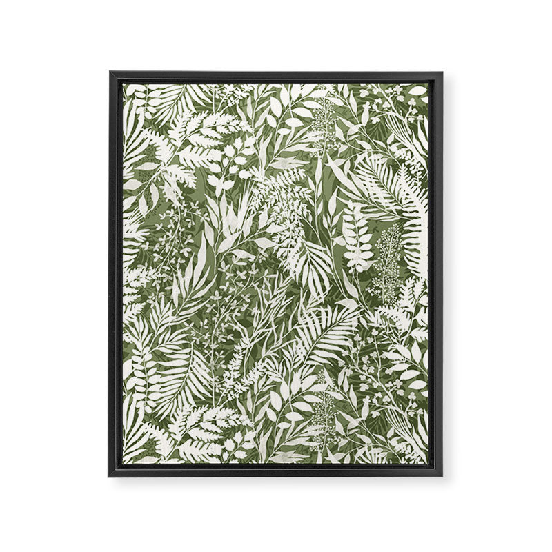 Leafy autumn forest GW Framed Canvas Print Gallery Image 8