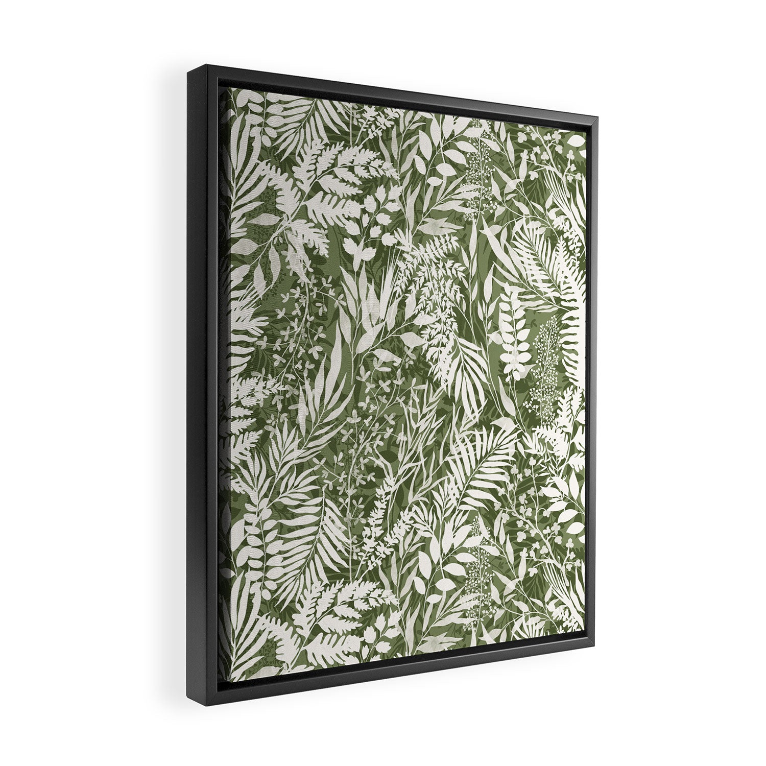 Leafy autumn forest GW Framed Canvas Print Gallery Image 2