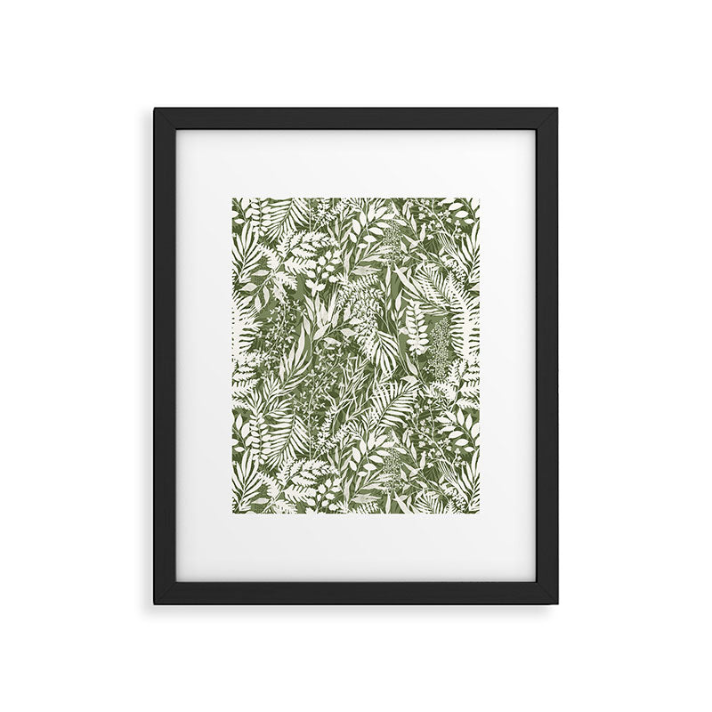 Leafy autumn forest GW Framed Art Print Gallery Image 6