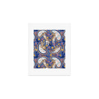 Leopard Cubs Starry Night Art Print Gallery Image 1