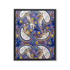 Leopard Cubs Starry Night Framed Canvas Print Gallery Image 8