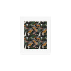 Leopards at night Art Print Gallery Image 1