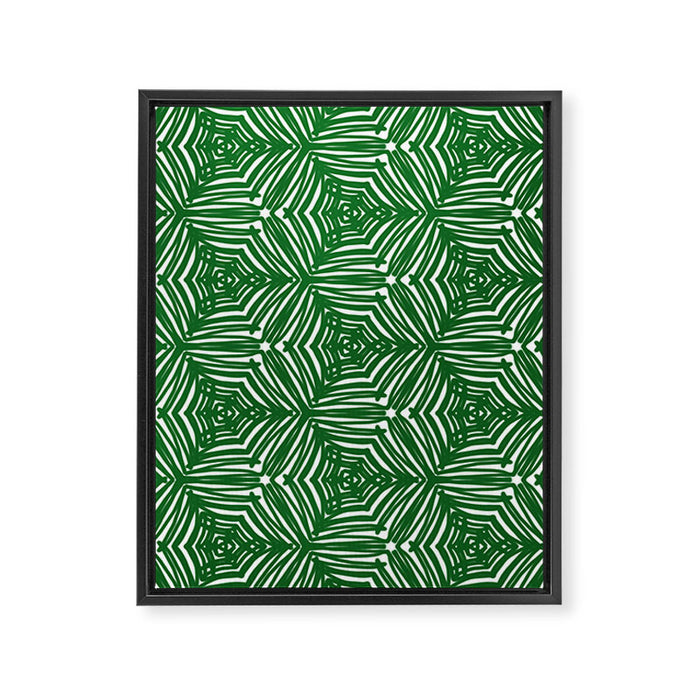 Love green 01 Framed Canvas Print Gallery Image 1