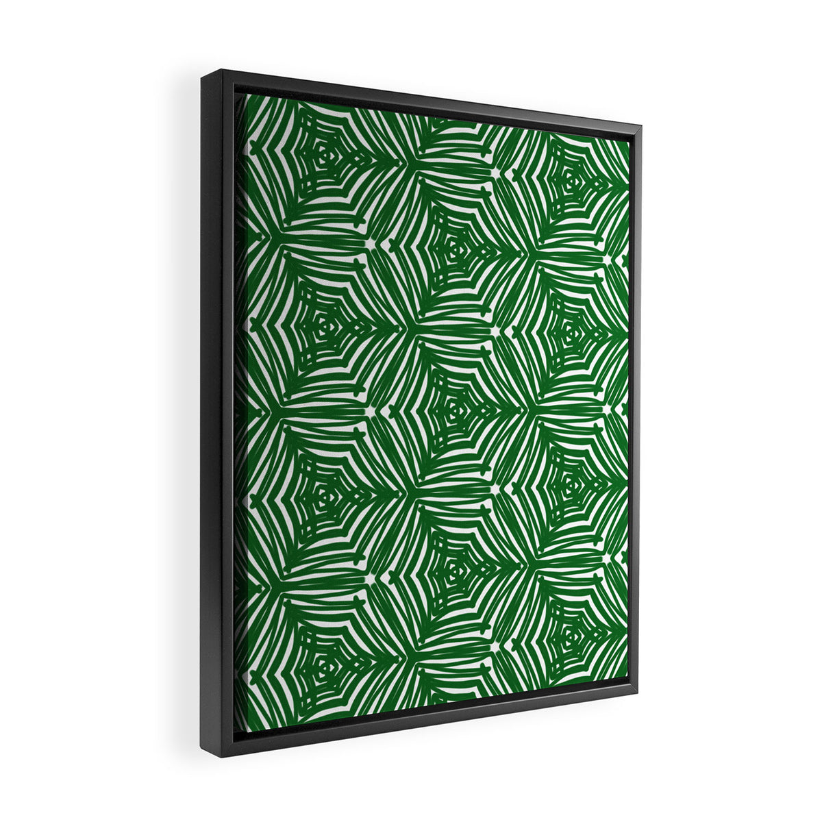 Love green 01 Framed Canvas Print Gallery Image 2