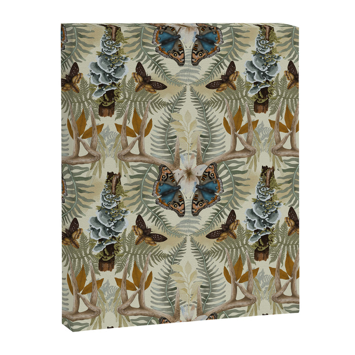 Lush boho forest C Canvas Print Gallery Image 1