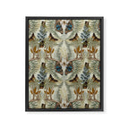 Lush boho forest C Framed Canvas Print Gallery Image 8