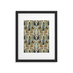 Lush boho forest C Framed Art Print Gallery Image 6